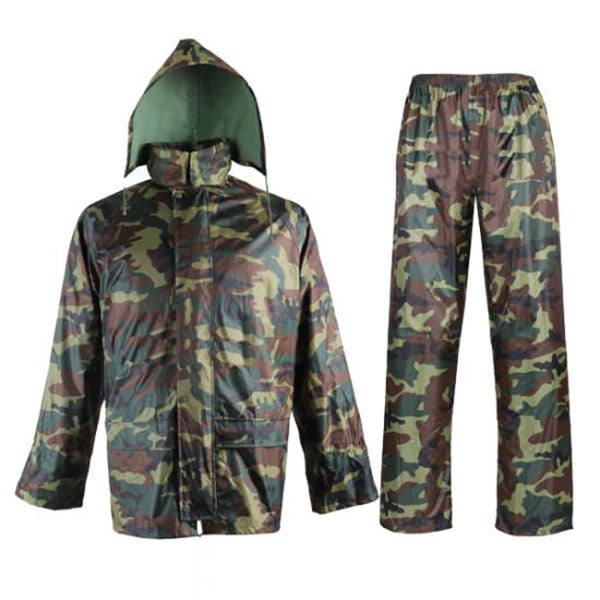 Водоустойчив работен костюм - XXXL - Army Green - 001860