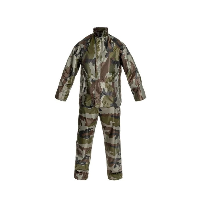 Водоустойчив работен костюм - XXXL - Army Green - 001860