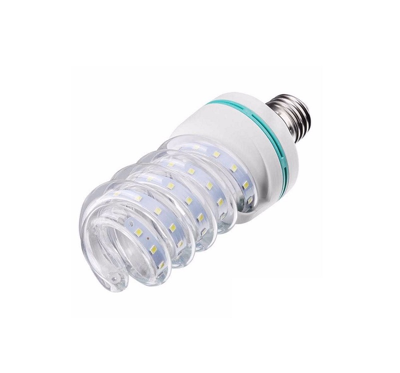 Крушка LED - Спираловидна - E27 - 7W - 6500K - 356922