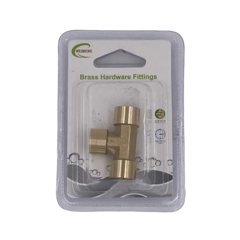Месингов конектор за тръби, тип женски - 1/4" - 080069