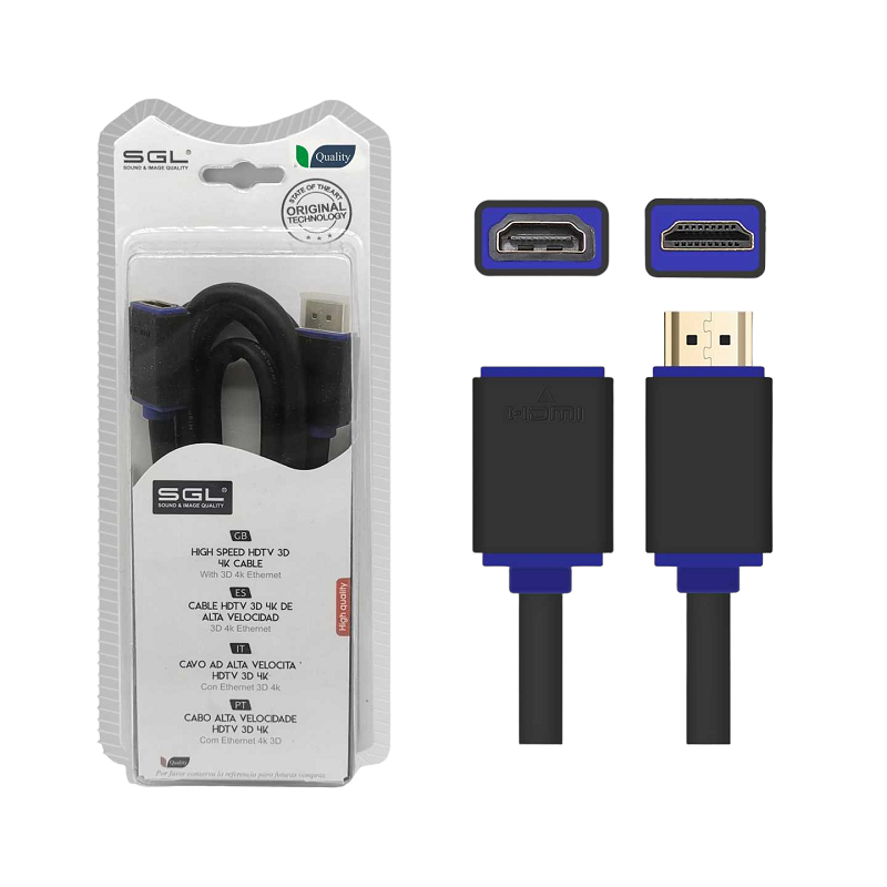 HDMI кабел - A1592C-02 - мъжки/женски - 098012