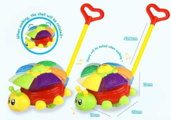 Играчка за бутане Костенурка - 0510 - 145077