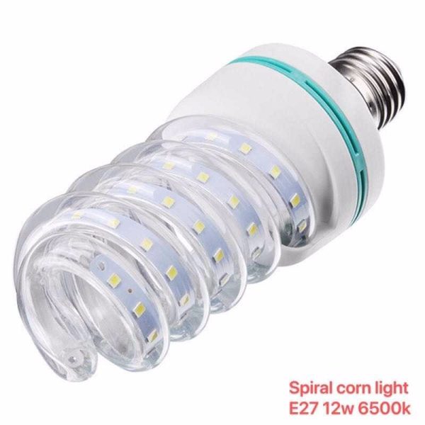 Крушка LED - Спираловидна - E27 - 12W - 6500K - 356960