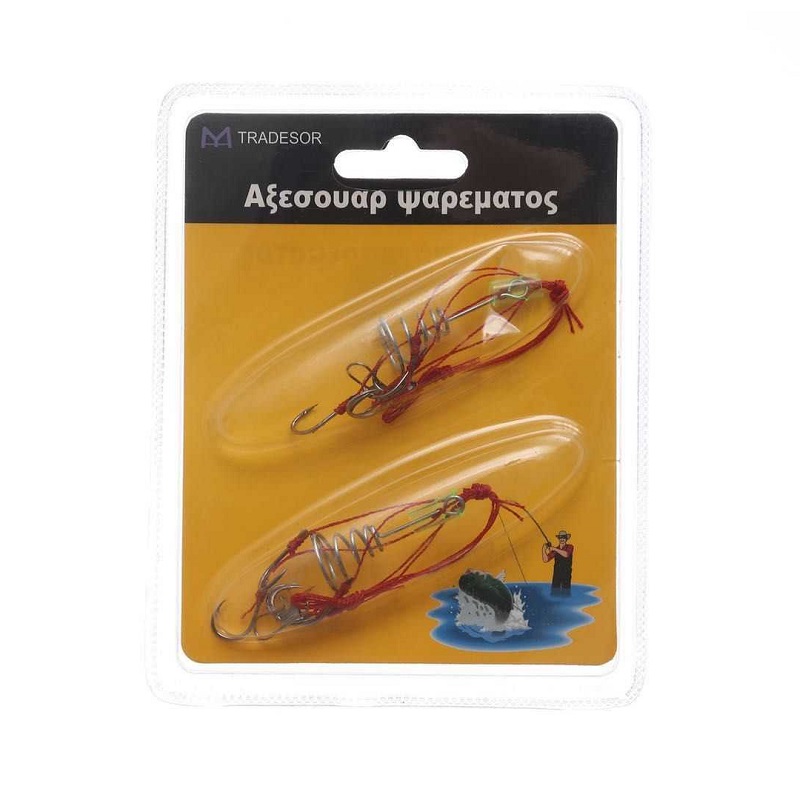 Риболовни примамки с куки - 2 бр - Tradesor - 30263