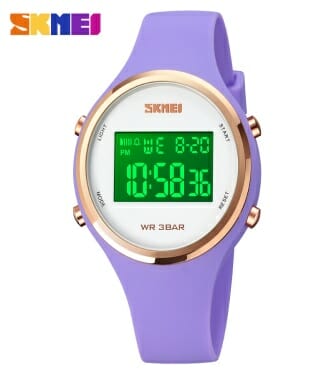 Дигитален ръчен часовник – Skmei - 1720 - 017202 - Лилав