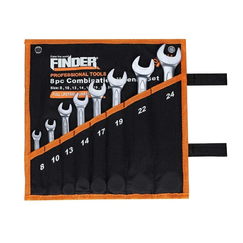 Комплект звездогаечни ключове - 8pcs - Finder - 192111