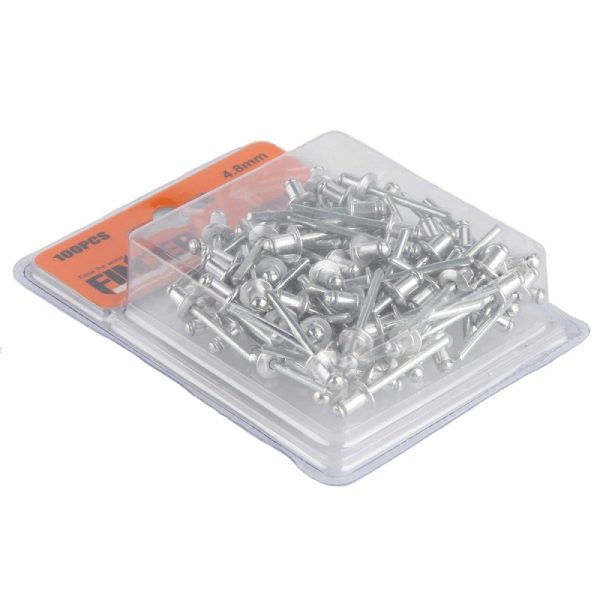 Алуминиеви нитове - 100pcs - 4.8mm - Finder - 195278