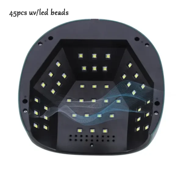 Професионална UV / LED лампа за маникюр и педикюр- SUNT13 - 158W - 582259 - Бяла