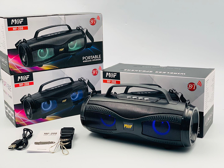 Безжична Bluetooth тонколона - MF-208 - 882221 - Златиста