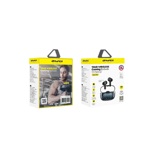 Безжични слушалки с калъф за зареждане - Bluetooth  - T52 Pro - AWEI - 888759