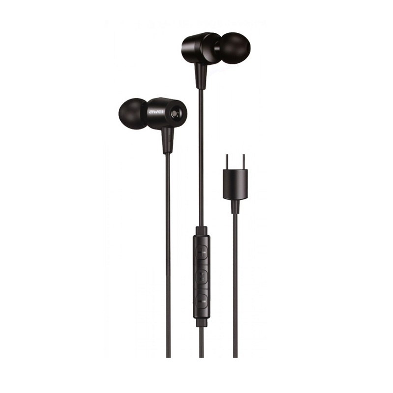 Слушалки с кабел - TC-1 - Type-C - AWEI - 015738