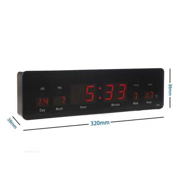 Цифров LED часовник  - JH808 - 676210