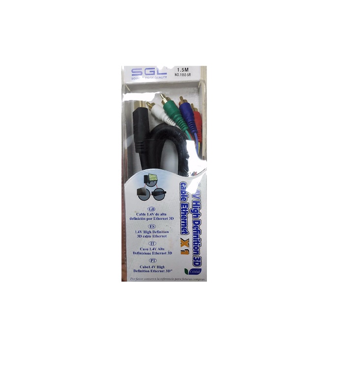 Кабел - 1.4V High Definition 3D - Кабел Ethernet X1 - 1.5м - 115762