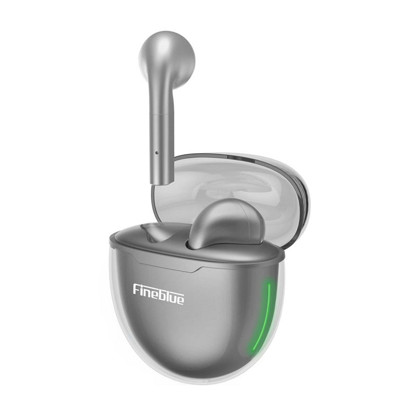Безжични слушалки - Bluetooth - Fineblue F22 Pro - 700123 - Сребристи