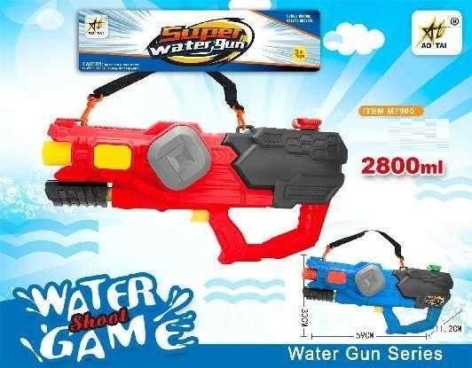 Воден пистолет - 2800 мл - M7900 - 306544 - Червен