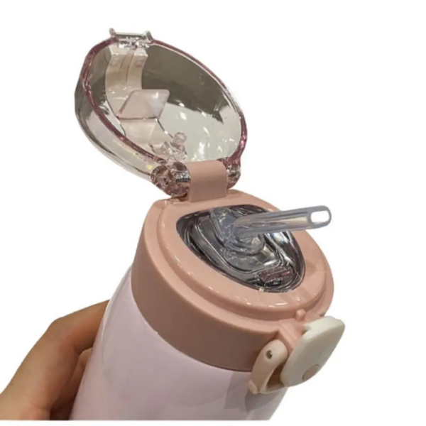 Παιδικό φορητό παγούρι-θερμός - HS0200 - 350ml - 502003 - Pink