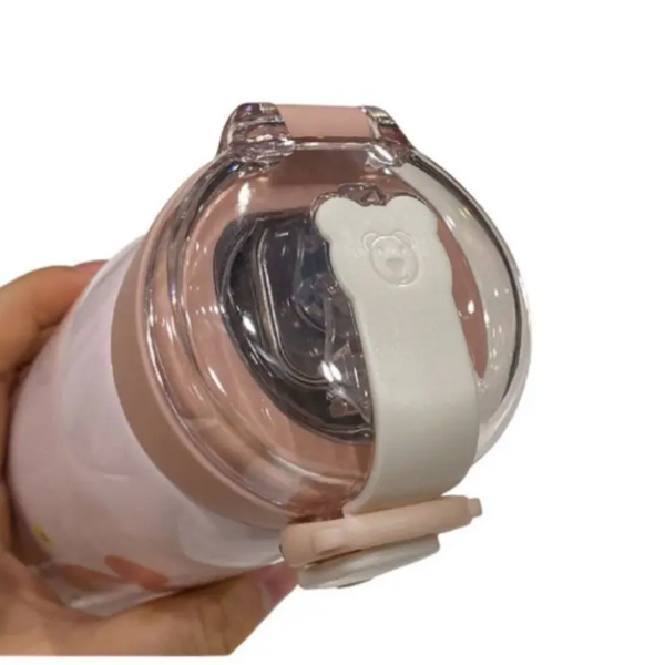 Παιδικό φορητό παγούρι-θερμός - HS0200 - 350ml - 502003 - Pink