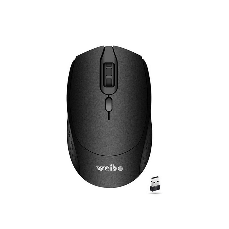 Безжична мишка - RF6400 - Weibo - 656409 - Черна