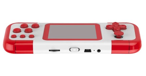 Преносима игрова конзола с контролер - A12 - 811047 - Бял/Червен