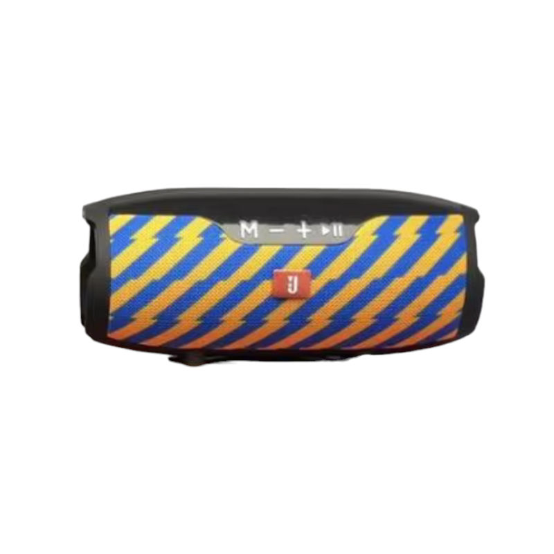 Bluetooth тонколонка със стойка за смартфон - KMS-14 - 886304 - Синьо/Жълто