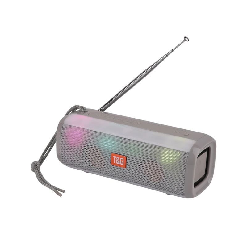 Bluetooth безжична тонколонка - TG144 - 887059 - Сива