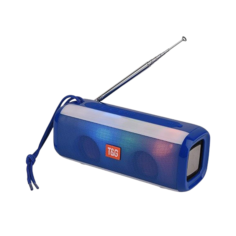 Bluetooth безжична тонколонка - TG144 - 887059 - Синя
