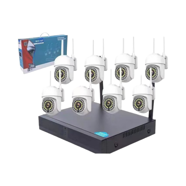 Мрежов рекордер с 8 камери – WI-FI KIT - 300044