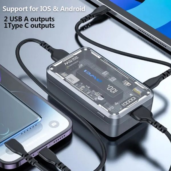 Външна батерия - P111K - 10.000mah - 22.5W - AWEI - 004800