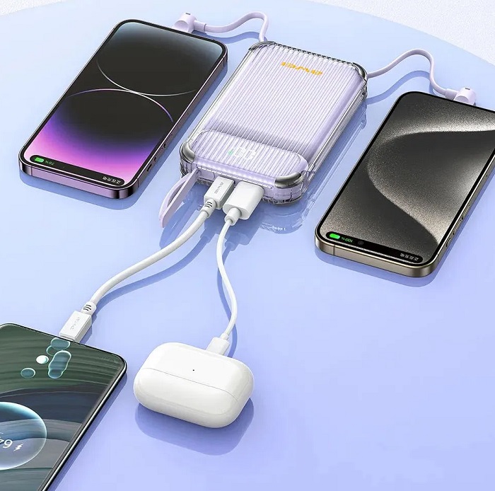 Външна батерия - P89K - 10.000mah - AWEI - 006866 - Черна