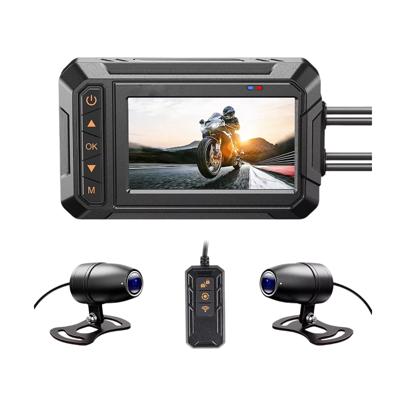 Регистратор за мотоциклети - 3'' - M4A - WiFi - 811467