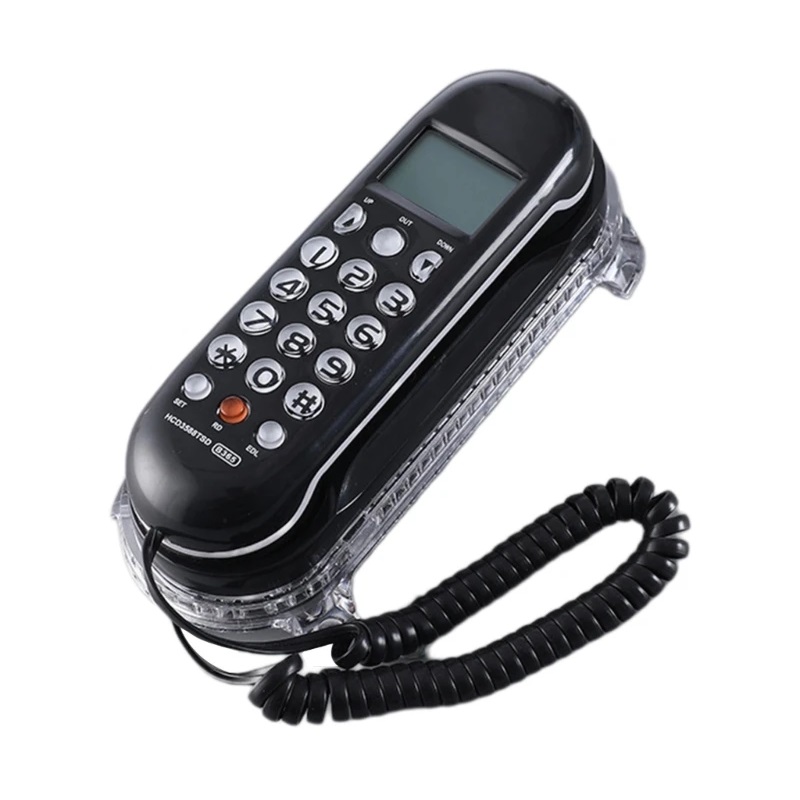 Стационарен телефон - B365  - Leboss - 003652 - Черен