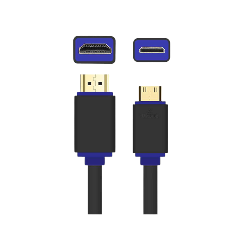 HDMI канел с мини HDMI - A1592AB-02 - Мъжки конектори - 10см - 098036