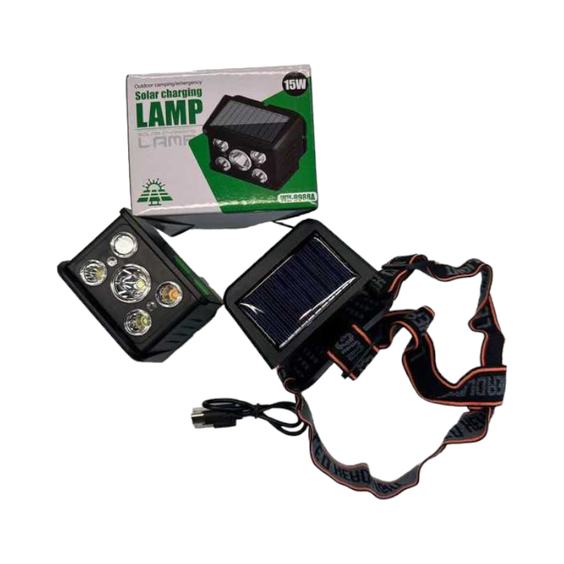 LED челник със соларен панел - FA-9988A - 460021