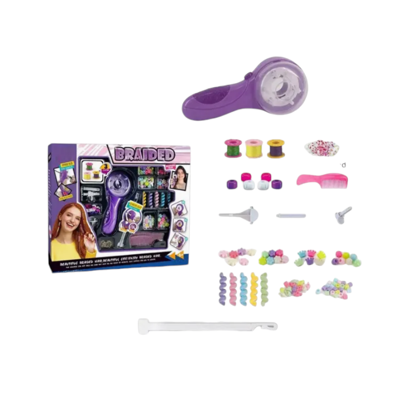 Детски комплект за плитки - 917DIY - 730206