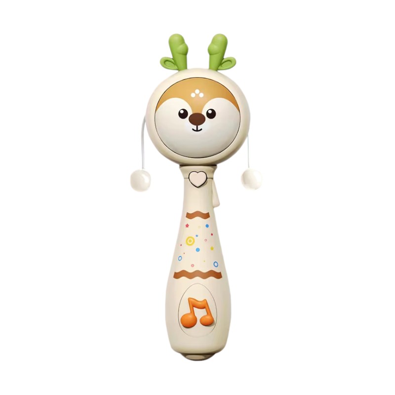 Бебешка играчка-дрънкалка със светлина - 368-21B - 730308