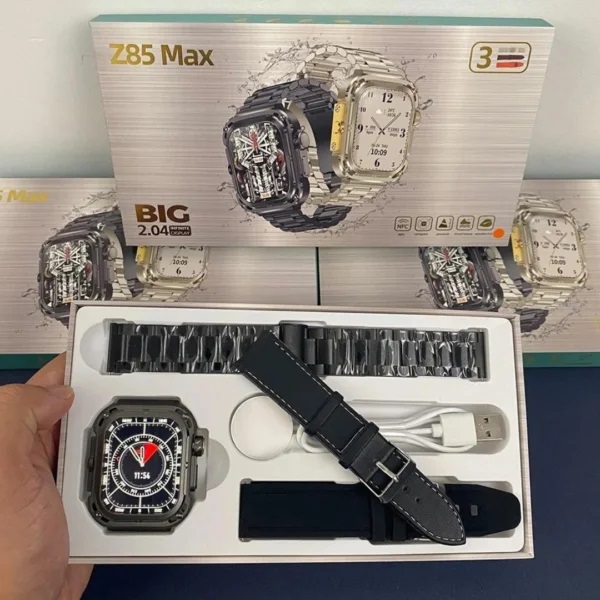 Смарт часовник - Z85 MAX - 880556 - Черен