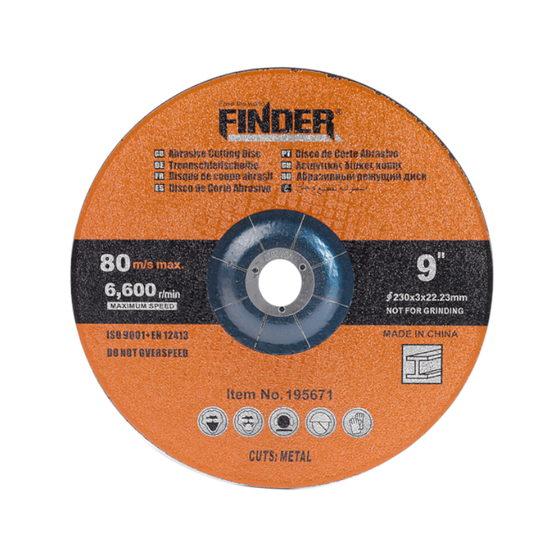 Режещ диск за желязо/метали - 9"" - Finder - 195671