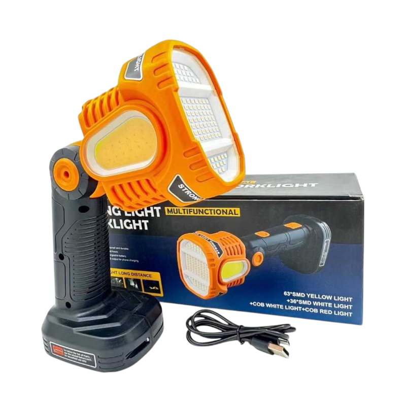 Акумулаторен многофункционален LED фенер - FA-GUN02 - 418325