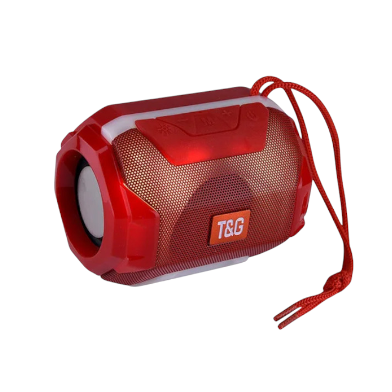 Bluetooth безжична тонколонка - TG162 - 886991 - Червена