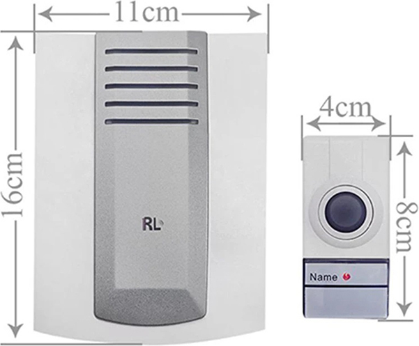 Безжичен звънец - RL-3971 - 494562
