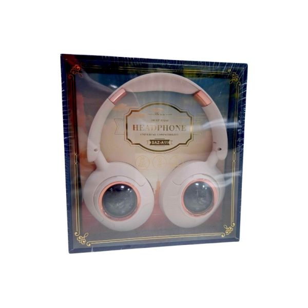 Безжични слушалки - SAZ-A11 - 541105 - Светло розово