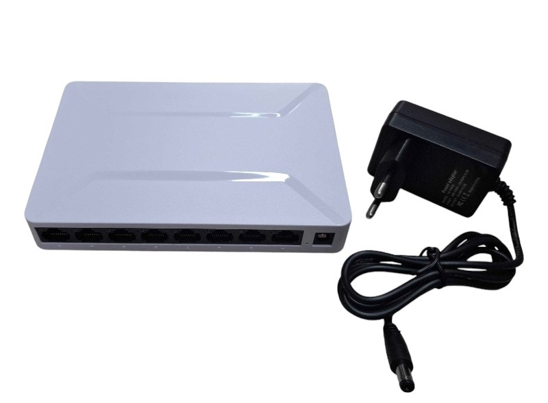Интернет суич с 8 порта - GS08AS-8 - 812044