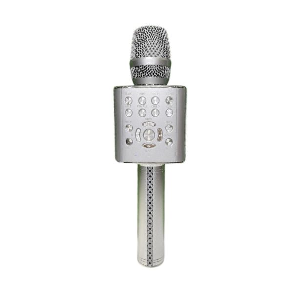 Безжичен караоке микрофон - YS-96 - 885260 - Сребрист