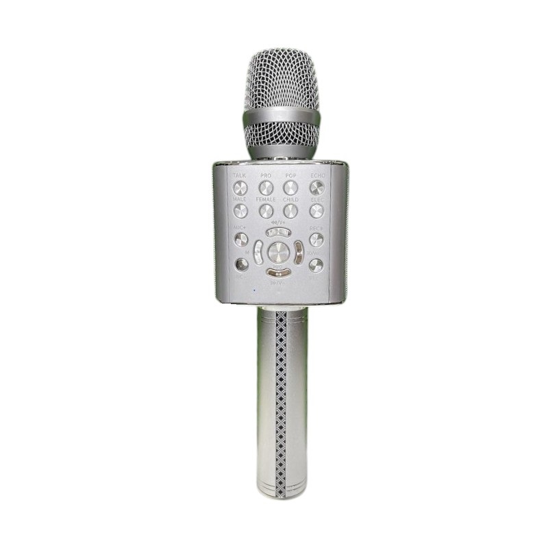 Безжичен караоке микрофон - YS-96 - 885260 - Сребрист