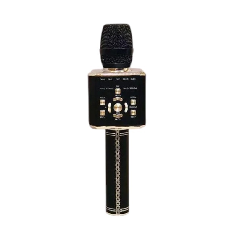 Безжичен караоке микрофон - YS-97 - 885277 - Черен