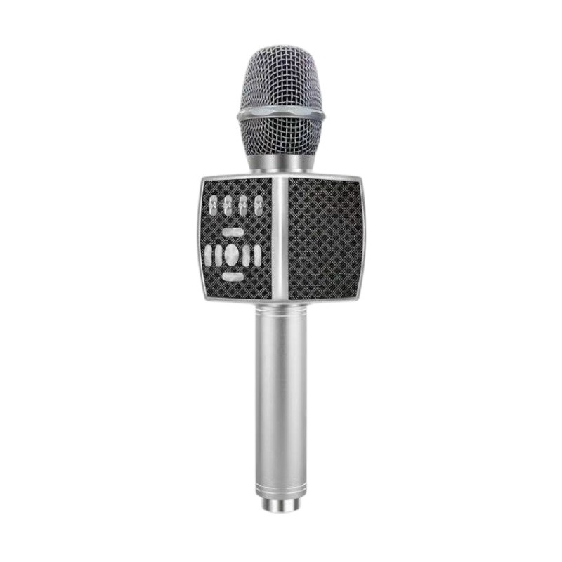 Безжичен караоке микрофон - YS-95 - 885284 - Сребрист