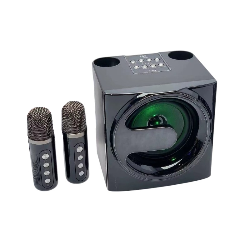 Bluetooth тонколона с два микрофона - YS-207 - 887196 - Черна