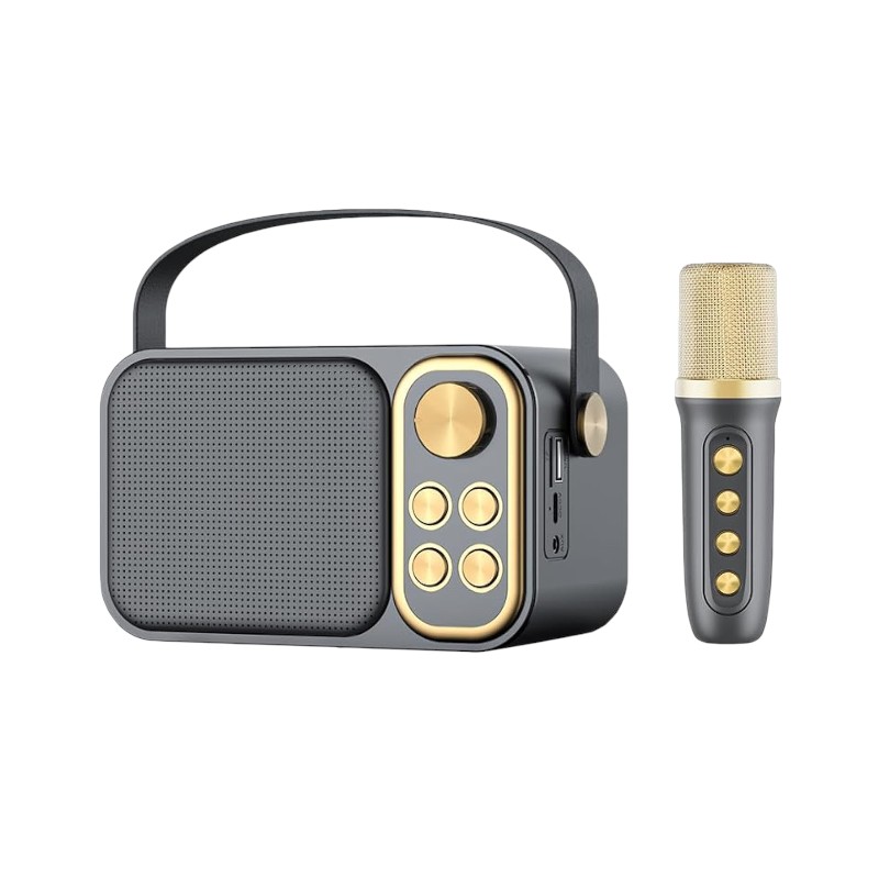 Bluetooth тонколонка с микрофон - YS-103 - 887288 - Черна