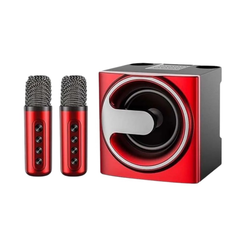 Bluetooth тонколона с два микрофона - YS-207 - 887196 - Червена