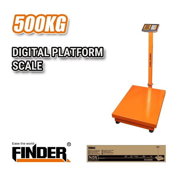 Професионален електронен кантар - 500 кг -  Finder - 194952